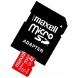 Maxell 128GB Micro SDXC Memóriakártya + Adapter Class10 U3 (100Mb/s)