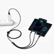 Baseus Tungsten Gold Gyorstöltő / adatkábel 3 az 1-ben Lightning + USB-C + Micro USB 3,5 A [1.5 m] fekete