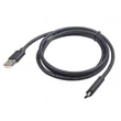 Gembird USB type-C - USB 2.0 kábel 1m fekete