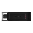 KINGSTON DT70 PENDRIVE 256GB USB Type-C Fekete