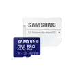 SAMSUNG PRO PLUS 256GB microSD + adapter CL10 UHS-I U3 (160/120 MB/s)