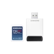 SAMSUNG PRO PLUS 128GB SDXC CL10 UHS-I U1 + USB adapter (160/120 MB/s)