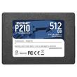 Patriot P210 512GB SSD Meghajtó 450/350 MB/s [2.5"/SATA3]