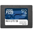 Patriot P220 512GB SSD Meghajtó 550/480 MB/s [2.5"/SATA3]