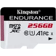 KINGSTON ENDURANCE MICRO SDXC 256GB CL10 UHS-I U1 A1 (95 MB/s olvasási sebesség)