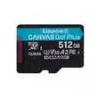 KINGSTON CANVAS GO PLUS MICRO SDXC 512GB CL10 UHS-I U3 V30 A2 (170/90 MB/s)