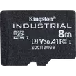 Kingston Industrial micro SDHC 8GB memóriakártya (100/80 MB/s)