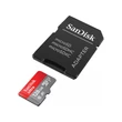 SANDISK ULTRA MICRO SDXC + ADAPTER 128GB CL10 UHS-I (140 MB/s olvasási sebesség)
