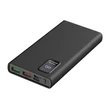 Platinet Polymer Power Bank PD 3.0 QC 3.0 LED kijelző [10000mAh] Fekete