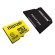 Maxell Yellow 32GB micro SDHC + adapter CL10 (80 MB/s olvasási sebesség)