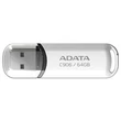 ADATA C906 PENDRIVE 64GB USB 2.0 Fehér