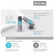ColorWay újratölthető akkumulátor AA USB 1200 mAh 1.5V (2db)