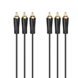  Hama 3RCA – 3RCA AV kábel, 3m