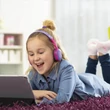 Hama KIDS gyerek fejhallgató lila/rózsaszín