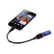 HAMA Micro USB OTG adapter kábel 2.0 [15cm] 