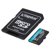 KINGSTON CANVAS GO PLUS MICRO SDXC 128GB UHS-I A2, U3, Class 10 (200/160 MB/s) + adapter