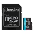 KINGSTON CANVAS GO PLUS MICRO SDXC 64GB UHS-I A2, U3, Class 10 (200/160 MB/s) + adapter