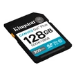 KINGSTON CANVAS GO PLUS SDXC 128GB CL10 UHS-I U3 V30 (200 MB/s olvasási sebesség)