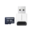 SAMSUNG PRO Ultimate 256GB microSD + USB adapter CL10 UHS-I U3 (200/130 MB/s)