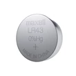 Maxell Alkáli LR43 Gombelem [2 db]