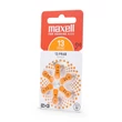 Maxell Zinc Air PR48 (13) 1.45V Hallókészülék gombelem [6 db/csomag]