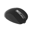 Omega vezeték nélküli újratölthető egér fekete/szürke  USB-C 800-1200-1600-2400 DPI