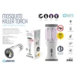 Platinet Szúnyogirtó LED lámpa 60W 60LM 1800 mAh