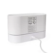 PLATINET Párásító, aromadiffúzor 4,5W 180ml fehér + 10 ml levendula illóolaj