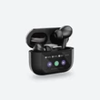 Platinet érintőképernyős vezeték nélküli fülhallgató Bluetooth 5.4 300mAh ANC Fekete