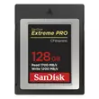 SanDisk Compact Flash Extreme PRO CF express 128GB, Type B (1700/1200 MB/s)