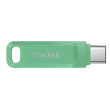 SANDISK ULTRA DUAL DRIVE GO PENDRIVE 64GB USB 3.1+ Type C Zöld