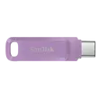 SANDISK ULTRA DUAL DRIVE GO PENDRIVE 128GB USB 3.1 [400MB/s] + Type C  Lila