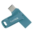 SANDISK ULTRA DUAL DRIVE GO PENDRIVE 128GB USB 3.1 [400MB/s] + Type C Kék