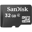 Sandisk Micro SDHC 32GB Memóriakártya Class 4