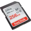 SanDisk Ultra 256GB SDXC Memóriakártya UHS-I Class 10 (150 MB/s olvasási sebesség)
