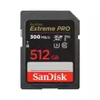 SanDisk Extreme Pro 512GB SDXC V90 UHS-II U3 Class 10 (300/260 MB/s)