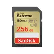 SanDisk Extreme 256GB SDXC Memóriakártya UHS-I U3 (180/130 MB/s)