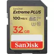 SANDISK Extreme Plus SDHC 32GB CL10 UHS-I U3 V30 (100/60 MB/s)