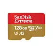 SANDISK EXTREME 128GB MICRO SDXC + ADAPTER A2 C10 V30 UHS-I U3 (190/90 MB/s)