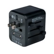 Verbatim utazási adapter UTA-01 2x USB-A porttal, fekete