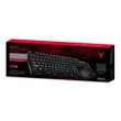 VARR Játékszett - Billentyűzet CHERRY R1-R4 + Egér 3200dpi PIXART + Egérpad fekete 