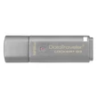 Kingston DataTraveler Locker+ G3 128GB - Titkosított - USB 3.0