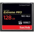 SANDISK EXTREME PRO COMPACT FLASH 128GB UDMA7 VPG-65 (160 MB/s olvasási sebesség)