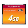 TRANSCEND COMPACT FLASH 4GB UDMA4 (50 MB/s olvasási sebesség)