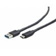 Gembird Type-C USB 3.0 kábel [1m] fekete