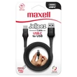 Maxell Jelleez Micro USB kábel [1,2m] fekete