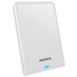 ADATA HV620S Külső HDD 2TB USB 3.1 Fehér