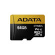 ADATA PREMIER ONE MICRO SDXC + ADAPTER 64GB CL10 UHS-II U3 V90 (275 MB/s olvasási sebesség)