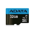 ADATA PREMIER MICRO SDHC + ADAPTER 32GB CL10 UHS-I U1 V10 A1 (100 MB/s olvasási sebesség)