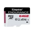 KINGSTON ENDURANCE MICRO SDXC 64GB CL10 UHS-I U1 A1 (95 MB/s olvasási sebesség)